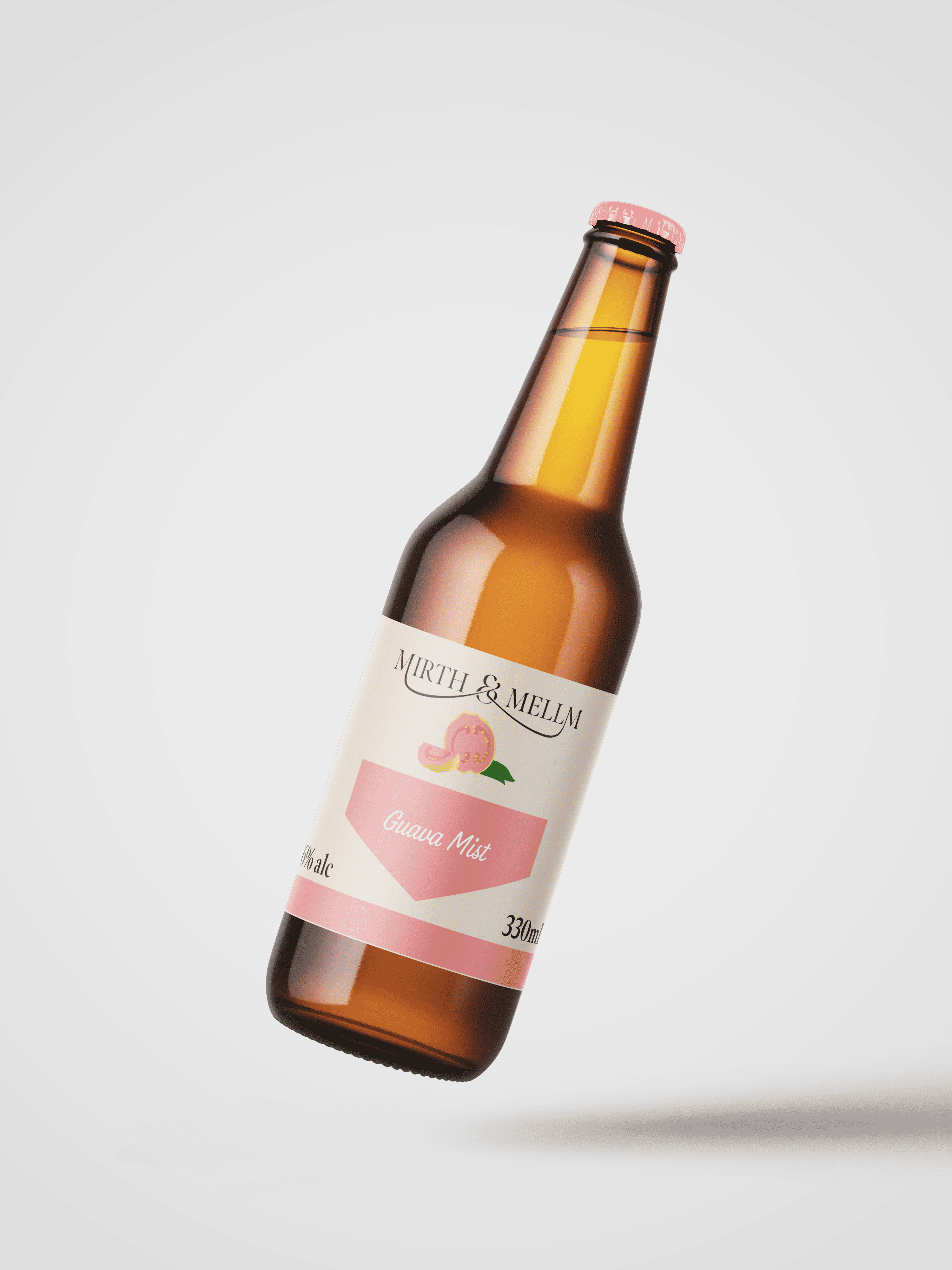 pink bottle